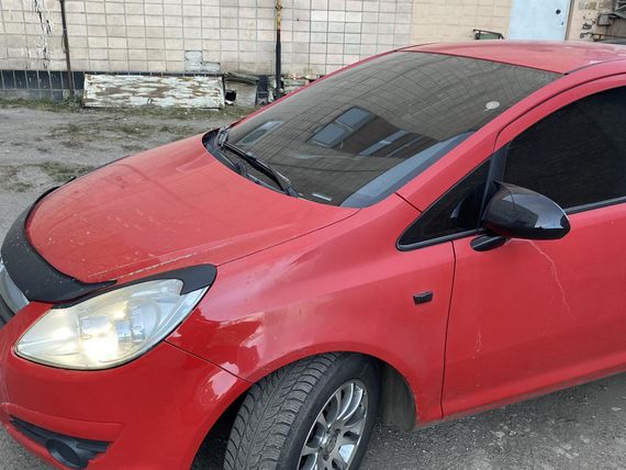 Накладки на дзеркала BMW-Style (2 шт) для Opel Corsa D 2007-2014 рр | Зображення 2