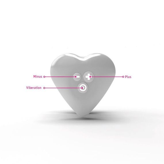 Вібратор для клітора Mystim Heart´s Desire White, 8 режимів, дуже потужний | Зображення 5