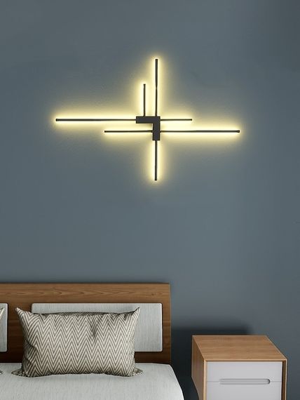 Бра LED 26776 Чорний 5х70х115 см.