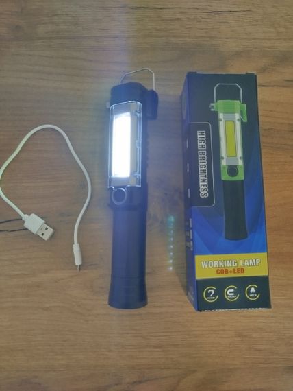 Ліхтар-лампа світлодіодний похідний багатофункціональний з USB (KXK-902) | Зображення 8