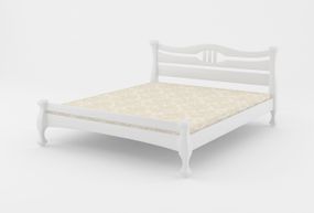 Двоспальне ліжко iSmart Даллас Білий (RAL9003) 180х200 см (DMBG-1770)
