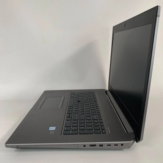 Мобільна робоча станція Б-клас HP zBook 17 G5 / 17.3" (1920x1080) IPS / Intel Core i7-8850H (6 (12) ядра по 2.6 - 4.3 GHz) / 32 GB DDR4 / 1000 GB SSD / nVidia Quadro P5200, 16 GB GDDR5, 256-bit / WebCam / Fingerprint б/в + Подарунок Миша / USB | Зображення 5
