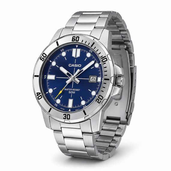 Чоловічий годинник Casio MTP-VD01D-2E