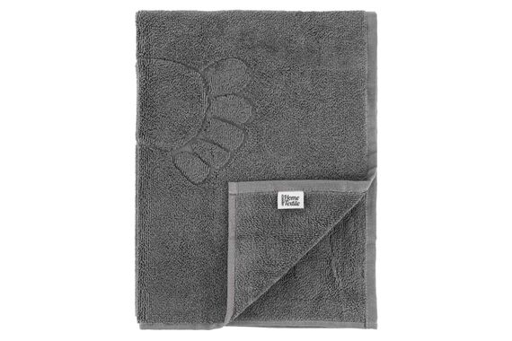 Килимок для ніг махровий Ardesto Benefit, 50х70см, 100% бавовна, сірий (ART2457SG) | Зображення 8