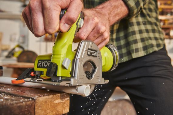 Пила дискова, RYOBI ONE+ R18MMS-0 без АКБ і ЗП | Зображення 7