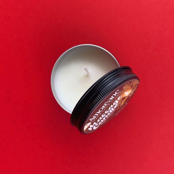Масажна свічка Amoreane Massage Candle Praline Rocher, праліне, 30 мл | Зображення 4