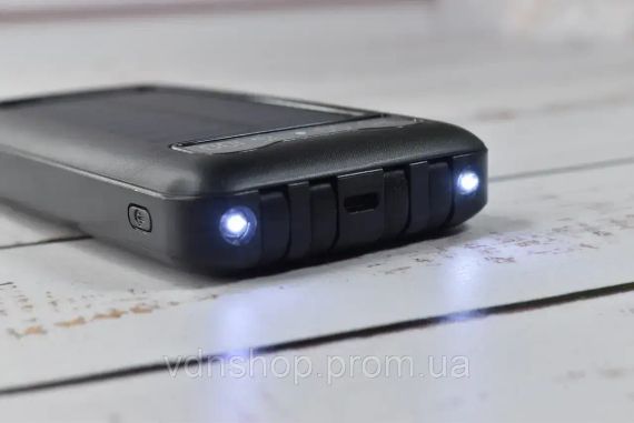 Павербанк Solar Power Bank із сонячною батареєю + ліхтарик 20000 mAh | Зображення 4