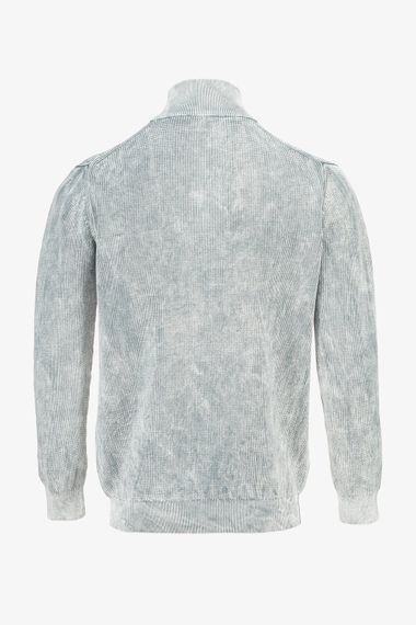 Джемпер однотонний чоловічий Kaptan 3333 XL Сірий shop (2000990781505) | Зображення 2