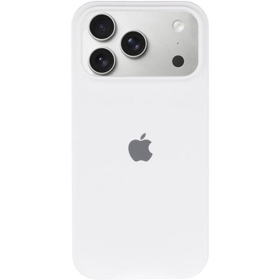Чохол Silicone Case Full Protective (AA) для Apple iPhone 17 Pro Max (6.9") Білий / White | Зображення 1
