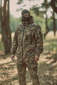 Куртка Soft Shel 2в1 зима трансформер +5°С, -20°С Піксель