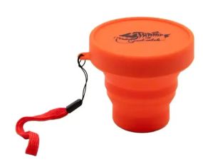 Стакан складной силиконовый с крышкой Tramp 180ml orange (UTRC-083-orange)