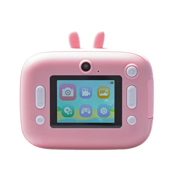 Дитяча фотокамера з миттєвим друком знімків «Зайчик» Рожевий HPS1P | Зображення 5