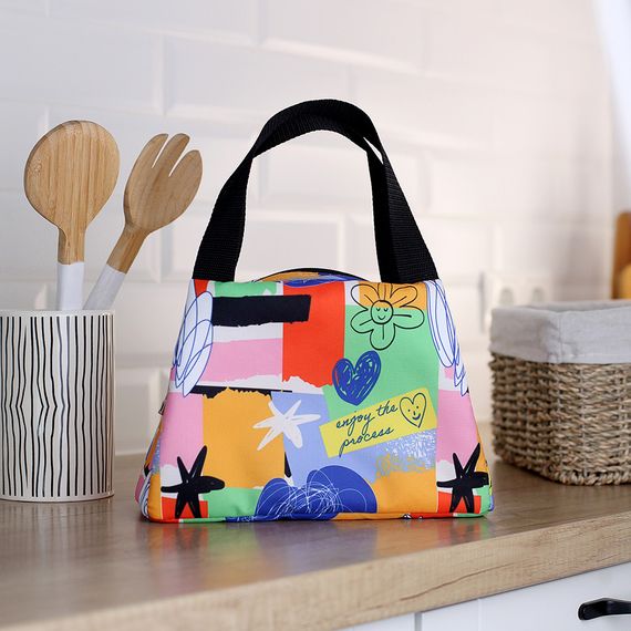 Термосумка Lunch bag Enjoy the process 24х12х17 см (LUN_24S008)