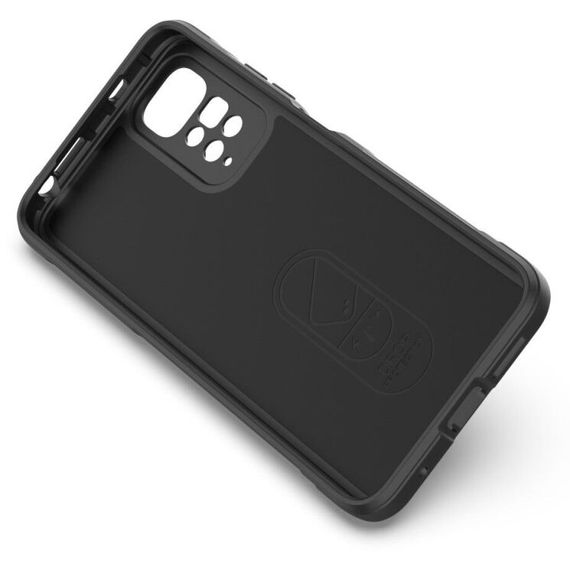 Чохол силіконовий MagCase для Xiaomi Redmi Note 11 4G / 11s колір Чорний | Зображення 3