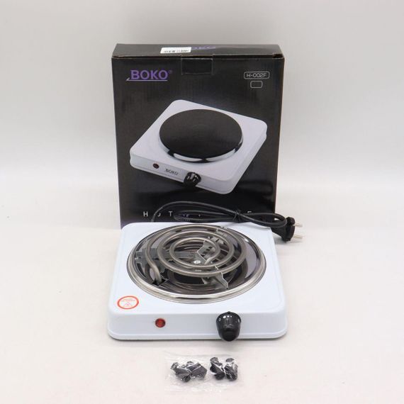 Плита електрична на одну конфорку 1000Вт, BOKO H-001 / Електроплита настільна | Зображення 9
