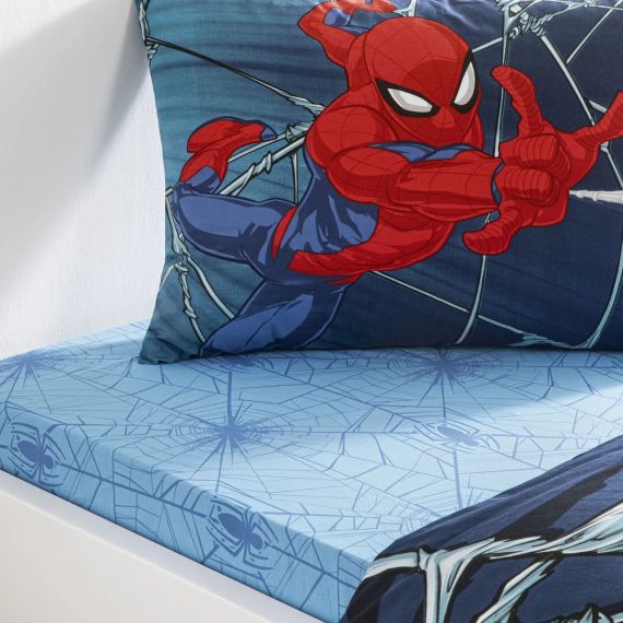Постільна білизна TAC Disney 160×220 см  Spiderman Rise | Зображення 2