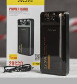 Power Bank AWEI P78K 20000mAh 22.5W (47193-P78K_905)
