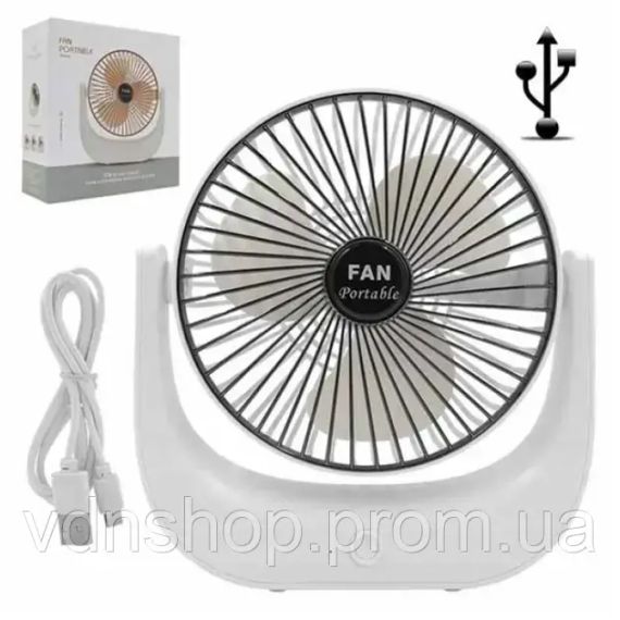 Портативний вентилятор настільний міні ручний Portable Fan AND LY-853