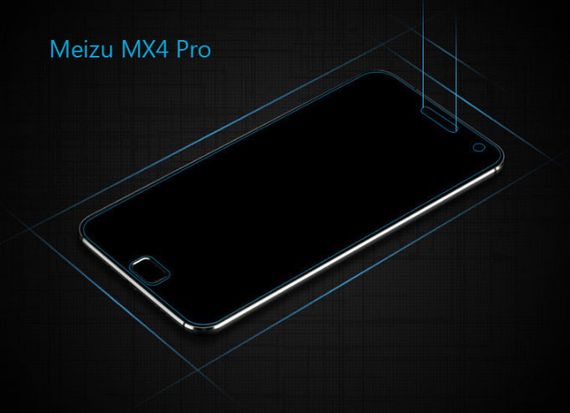 Закаленное защитное стекло для Meizu MX4 Pro | Зображення 3