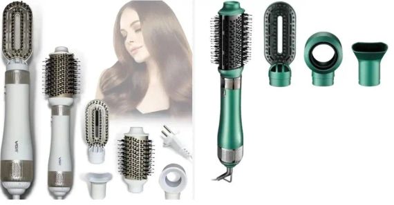 Фен-щетка для волос VGR профессиональный воздушный стайлер V-493 4 в 1