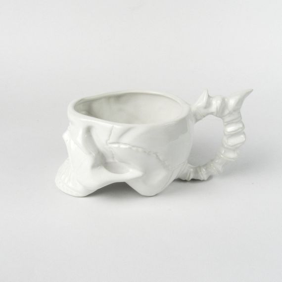 Кухоль Череп з кістками білий ET (CHK16) | Зображення 3