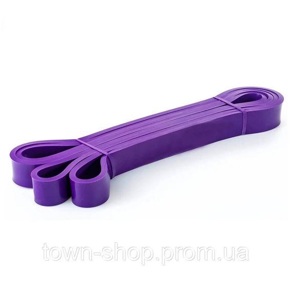 Резиновая петля для тренировки "Pro Loop Bands" NE-B-452-16-32, 16-32 кг фиолетовая