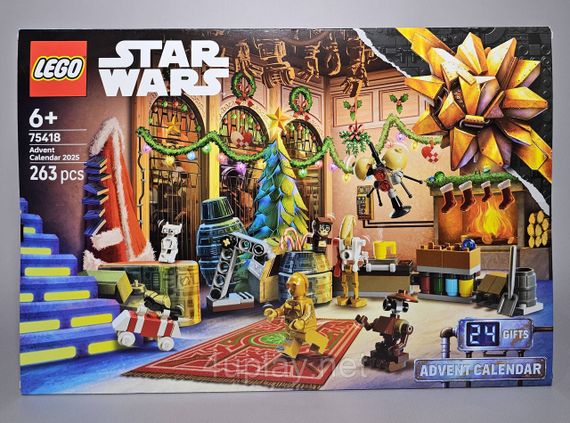 Новогодний адвент календарь 2025 ЛЕГО Звездные войны Оригинал LEGO Star Wars Advent Calendar 2025 | Зображення 6