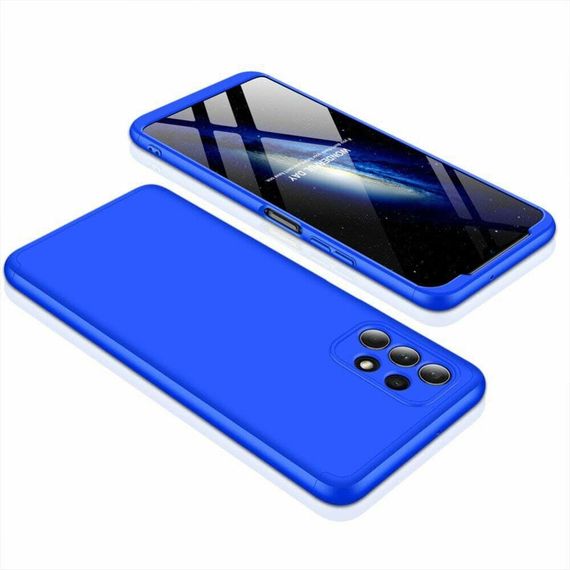 Чохол GKK 360 градусів для Samsung Galaxy A32 колір Синій | Зображення 1