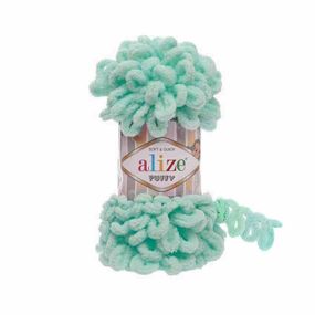 Пряжа Alize Puffy 19 ализе пуффи плюшевая