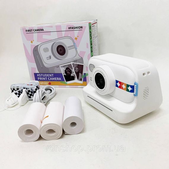 Друк дитячих фото принтером, Дитячий фотоапарат Print Camera, Іграшковий фотоапарат з камерою HW-85 | Зображення 6