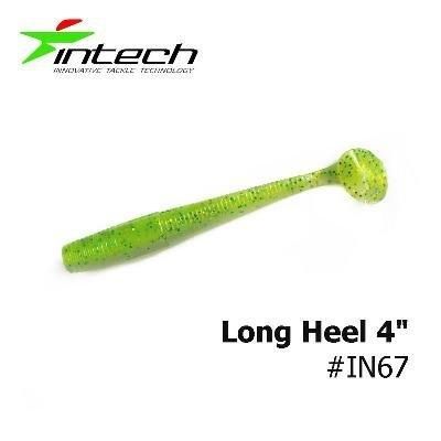 Силіконова приманка, Їстівний силікон Intech Інтеч Long Heel 4"6 шт IN67