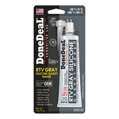 Герметик автомобильный Donedeal прокладок серый 85г (DD6733)