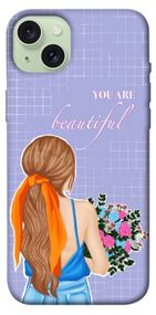 Чохол з картинкою You are beautiful для Apple iPhone 15 Plus (6.7")