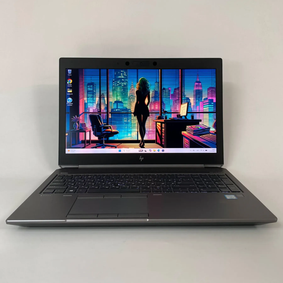 Мобильная рабочая станция Б-класс HP zBook 15 G6 / 15.6" (3840x2160) IPS / Intel Core i9-9880H (8 (16) ядер по 2.3 - 4.8 GHz) / 32 GB DDR4 / 512 GB SSD / nVidia Quadro T1000, 4 GB GDDR5, 128-bit / WebCam / TouchID б/у + Подарок Беспроводная мышь / USB | Зображення 1