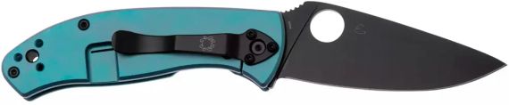 Ніж Spyderco Tenacious BB Titanium Blue | Зображення 1
