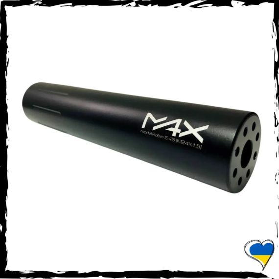 Глушник для АК, АКМ, АК74, АКС74У MAX model.Robin 5.45//.308/.223. Саундмодератор | Зображення 1