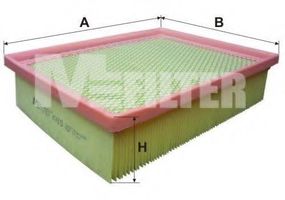 Фільтр повітряний OPEL (вир-во M-Filter) MFILTER K415 на OPEL VECTRA B (36_)