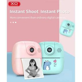 Фотоапарат моментального друку дитячий Print Camera Рожевий