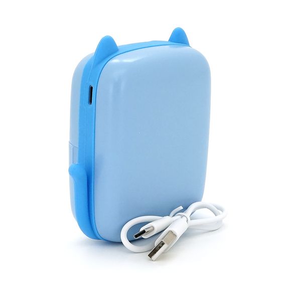 Портативний дитячий термопринтер A8 Cat, bluetooth, Type-C, blue, BOX | Зображення 3