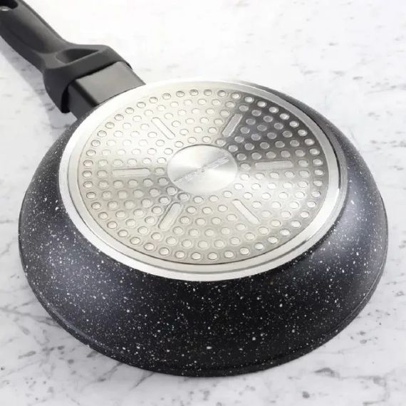 Сковорода Tiross TS1255P 26 см антипригарная с крышкой (UA-01) | Зображення 3