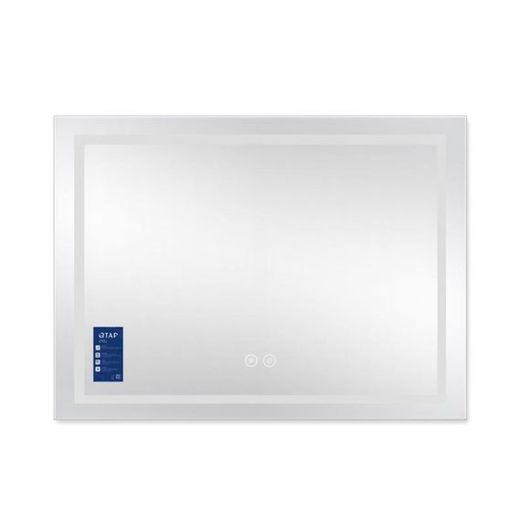 Дзеркало Qtap Mideya (DC-F904) 800х600 з LED-підсвічуванням Touch, з димером QT2078F904W | Зображення 2