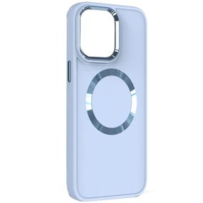 TPU чохол Bonbon Metal Style with MagSafe для Apple iPhone 15 Plus (6.7")
