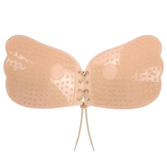 Невидимый бюстгальтер на клейкой основе Fly Bra Бежевый чашка B
