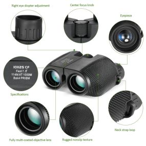 Бінокль COMET 10x25 cf  field 7.8 вak4 prism