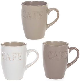 Кружка Shabby Chic "Cafe" 310мл кераміка