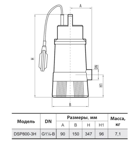 Колодезный насос NPO DSP 800-3H | Зображення 1