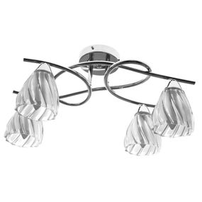 Люстра потолочная в спальню E14 40W CH (LK-800C/4)