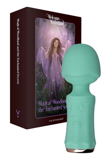 Мини-вибромассажер FairyGasm SecretFuntasy green