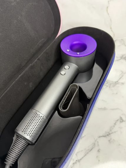 Super Hair Dryer фен с кейсом 1 насадка Фіолетовий | Зображення 3