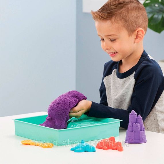 Набор песка для детского творчества - Kinetic Sand V2 Замок из песка | Зображення 7